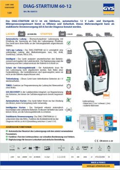 GYS DIAG-STARTIUM 60-12 Start- Ladegerät - 026513 7 GYS DIAG-STARTIUM 60-12 Start- Ladegerät - 026513 -Heimwerkzeug Geschäft 026513 TM