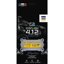 GYS GYSFLASH 4.12 4 12 029422 Batterieladegerät Automatisch 12V Ladeerhaltung -Heimwerkzeug Geschäft 029422 pack front
