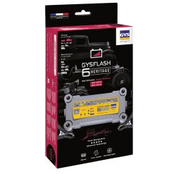 GYS GYSFLASH HERITAGE 6A 029538 Batterieladegerät Oldtimer 6V 12V Ladeerhaltung -Heimwerkzeug Geschäft 029538 secondary 3