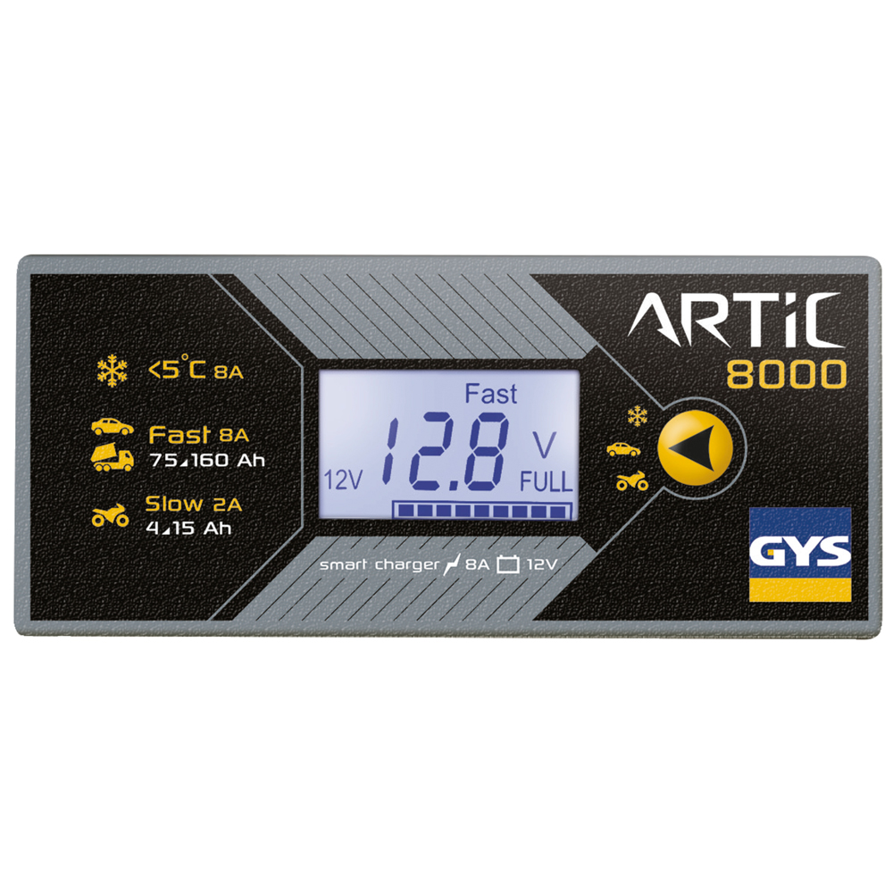 GYS ARTIC 8000 029590 Automatisches Batterieladegerät 12V Ladeerhaltung 6 GYS ARTIC 8000 029590 Automatisches Batterieladegerät 12V Ladeerhaltung – Bild 4
