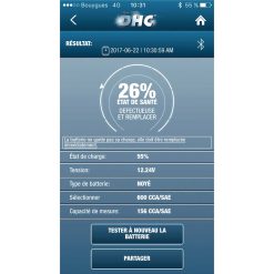GYS 056664 Elektronischer Batterietester BTW 300 DHC Mit Bluetooth -Heimwerkzeug Geschäft 056664 secondary 2
