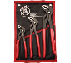 BGS DIY Wasserpumpenzangen-Satz | 175 / 240 / 300 Mm | 3-tlg. – 75209 -Heimwerkzeug Geschäft 08112