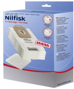 NILFISK 4x Beutel Und 1x Filter Select Power 107407639 Jetzt 128389187