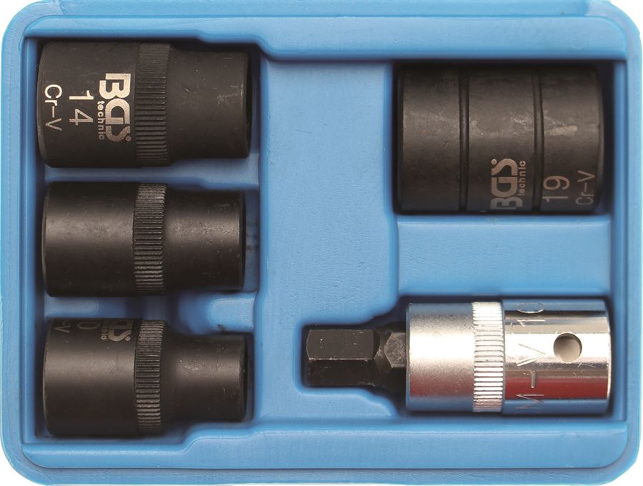 BGS Bremssattel-Spezial-Einsätze | 5-Kant (Pentagon) | 5-tlg. – 1112-1 4 BGS Bremssattel-Spezial-Einsätze | 5-Kant (Pentagon) | 5-tlg. – 1112-1 – Bild 2