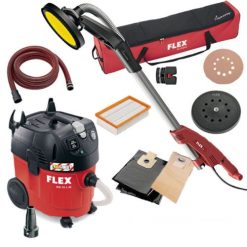 FLEX 405316 Giraffe GE 5 + TB-L + 50 X Schleifpapier + Sicherheitssauger VCE 35 L AC