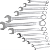 BGS Maul-Ringschlüssel-Satz | SW 6 - 22 Mm | 12-tlg. – 1211 -Heimwerkzeug Geschäft 1211