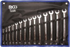 BGS Maul-Ringschlüssel-Satz | Extra Lang | SW 6 - 19 Mm | 14-tlg. – 1228 -Heimwerkzeug Geschäft 1228533beb3898544