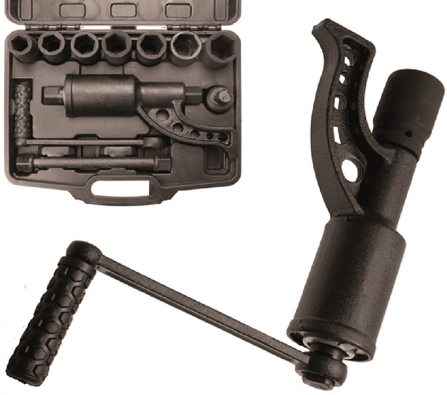 BGS DIY Drehmoment-Vervielfältiger-Satz | Antrieb Innenvierkant 25 Mm (1") | 3200 Nm – 1231 3 BGS DIY Drehmoment-Vervielfältiger-Satz | Antrieb Innenvierkant 25 Mm (1") | 3200 Nm – 1231