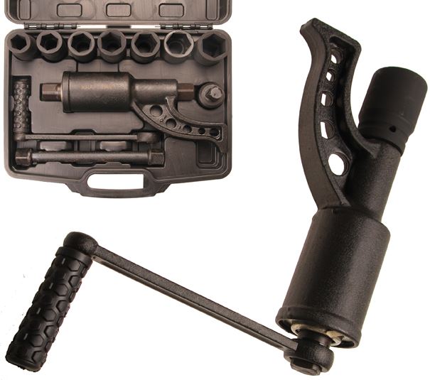 BGS DIY Drehmoment-Vervielfältiger-Satz | Antrieb Innenvierkant 25 Mm (1") | 3200 Nm – 1231 6 BGS DIY Drehmoment-Vervielfältiger-Satz | Antrieb Innenvierkant 25 Mm (1") | 3200 Nm – 1231 – Bild 4