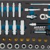 HAZET Steckschlüsselsatz 6,3mm 1/4 Zoll TORX PH Pozidriv PZ Schlitz 60tlg 163-490/60