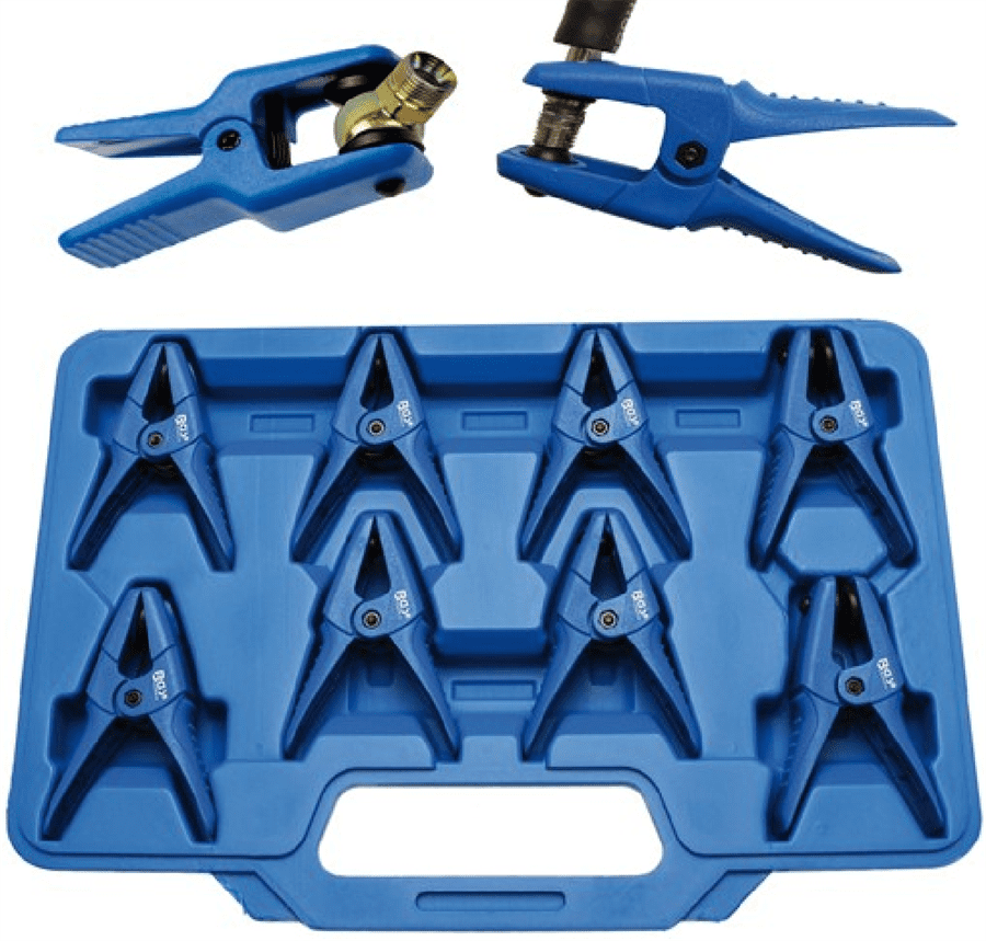 BGS Leitungs-Verschlusszangen-Satz | 8-tlg. – 1721 3 BGS Leitungs-Verschlusszangen-Satz | 8-tlg. – 1721