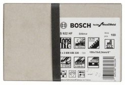 Bosch Säbelsägeblatt S 922 HF Flexible For Wood And Metal 100er-Pack 2608656320 -Heimwerkzeug Geschäft 178558 min