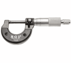 BGS Bügelmessschraube In Holzkassette | Genauigkeit 0,01 Mm | 0 - 25 Mm – 1935