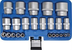 BGS Steckschlüssel-Einsatz-Satz Sechskant | 6,3 Mm (1/4"), 12,5 Mm (1/2") | Zollmaße | 24-tlg. – 2246 5 BGS Steckschlüssel-Einsatz-Satz Sechskant | 6,3 Mm (1/4"), 12,5 Mm (1/2") | Zollmaße | 24-tlg. – 2246 -Heimwerkzeug Geschäft 2246