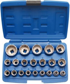 BGS Steckschlüssel-Einsatz-Satz Zwölfkant | 12,5 Mm (1/2") | SW 8 - 36 Mm | 21-tlg. – 2267 -Heimwerkzeug Geschäft 2267533beaf09962a