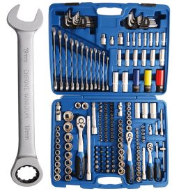 BGS Steckschlüssel-Satz "Gear Lock" | Antrieb 6,3 Mm (1/4") / 10 Mm (3/8") / 12,5 Mm (1/2") | 218-tlg. – 2290 -Heimwerkzeug Geschäft 2290533be9c617035