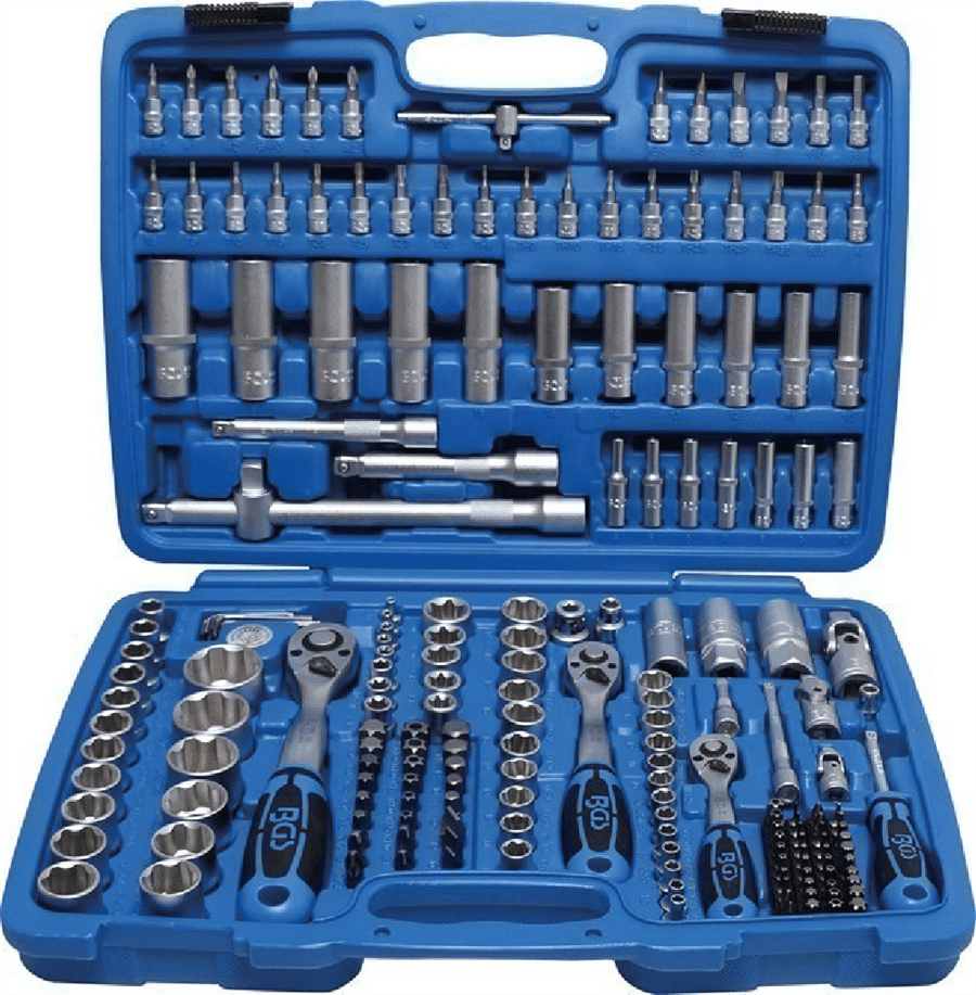 BGS Steckschlüssel-Satz Wellenprofil 192-tlg. + Kraft-Schoneinsatz-Satz 3-tlg. 4 BGS Steckschlüssel-Satz Wellenprofil 192-tlg. + Kraft-Schoneinsatz-Satz 3-tlg. – Bild 2