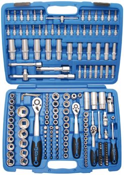 BGS Steckschlüssel-Satz Wellenprofil | Antrieb 6,3 Mm (1/4") / 10 Mm (3/8") / 12,5 Mm (1/2") | 192-tlg. – 2292 -Heimwerkzeug Geschäft 2292533bb2a5470b9 1