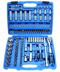 BGS Steckschlüssel-Satz Wellenprofil | Antrieb 6,3 Mm (1/4") / 12,5 Mm (1/2") | 108-tlg. – 2298 -Heimwerkzeug Geschäft 229857b6ab0f85543