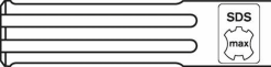 Bosch Spatmeißel Mit SDS-max-Aufnahme 400 X 50 Mm 5er-Pack 2608587184 -Heimwerkzeug Geschäft 2608587184b min