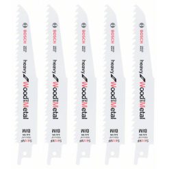 Bosch Säbelsägeblatt S 610 VF Heavy For Wood And Metal 5er-Pack 2608657608 -Heimwerkzeug Geschäft 2608657608