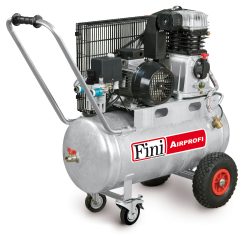 FINI Kolbenkompressor Airprofi MK 113-50-4 Fahrbar 3 KW 50l Kesselvolumen 400V