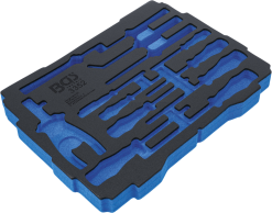 BGS Schaumeinlage Für Art. BOXSYS1 & 2 | Leer | Für Art. 3352 – 3352-1 -Heimwerkzeug Geschäft 3352 1 001