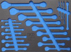 BGS Werkstattwageneinlage 3/3 | Leer | Für Art. 4012 – 4012-5