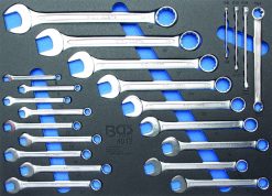 BGS Werkstattwageneinlage 3/3: Maul-Ringschlüssel Und E-Profil-Schlüssel | 22-tlg. – 4012 -Heimwerkzeug Geschäft 4012577ce6aaddc3b