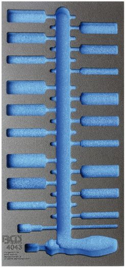 BGS Werkstattwageneinlage 1/3 | Leer | Für Art. 4043 – 4043-1 -Heimwerkzeug Geschäft 4043 1581c9bba7fb0a