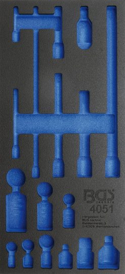 BGS Werkstattwageneinlage 1/3 | Leer | Für Art. 4051 – 4051-1 -Heimwerkzeug Geschäft 4051 1