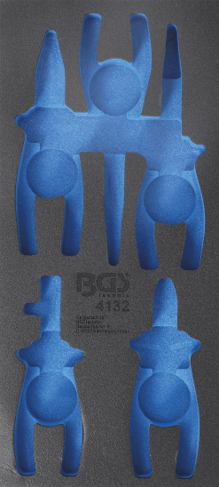 BGS Werkstattwageneinlage 1/3 | Leer | Für Art. 4132 – 4132-1