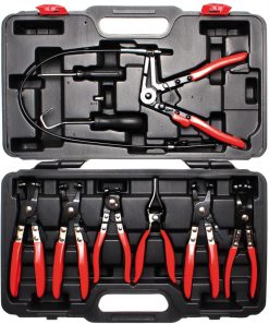 BGS DIY Schlauchklemmenzangen-Satz | 10-tlg. – 421 -Heimwerkzeug Geschäft 421577a60644a31f