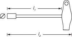 HAZET Steckschlüssel Mit T-Griff- Außen-Sechskant Profil - 7 428-7 -Heimwerkzeug Geschäft 428 23skizze6OpgrPaPlHXDK