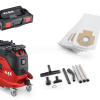 FLEX Sicherheitssauger VCE 44 M AC-Kit + Vlies-Filtersäcke 471216 -Heimwerkzeug Geschäft 471216