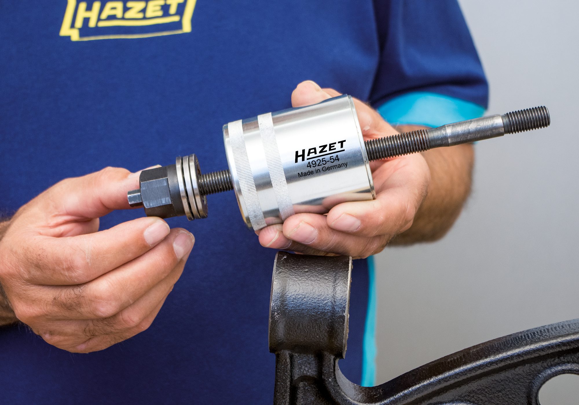 HAZET Silentlager-Werkzeug-Satz VW / AUDI / SEAT / _KODA 4-teilig 4925-2509/4 7 HAZET Silentlager-Werkzeug-Satz VW / AUDI / SEAT / _KODA 4-teilig 4925-2509/4 – Bild 5