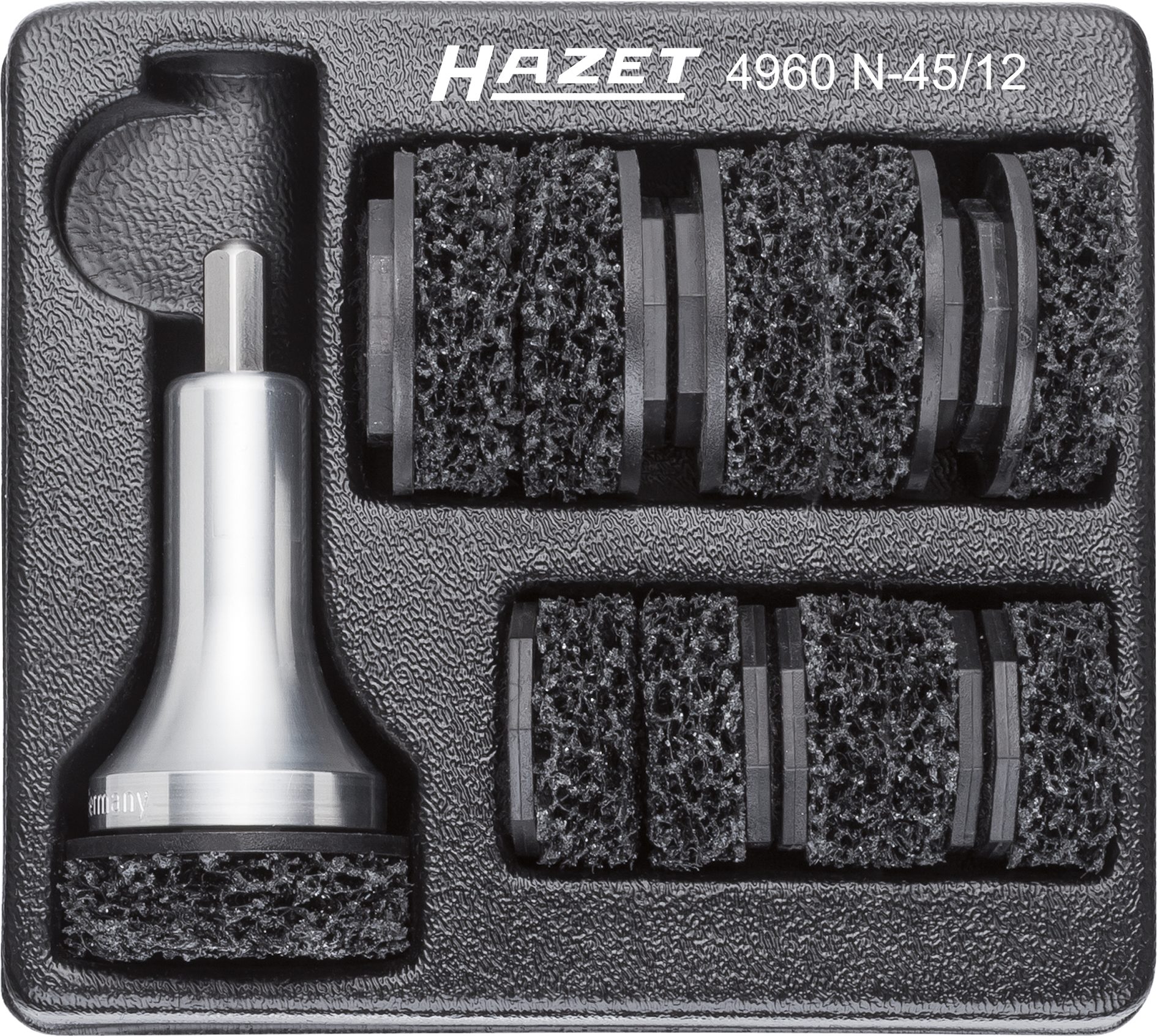 HAZET Radnabenschleifer-Satz Pkw 12-teilig 4960N-45/12 4 HAZET Radnabenschleifer-Satz Pkw 12-teilig 4960N-45/12 – Bild 2