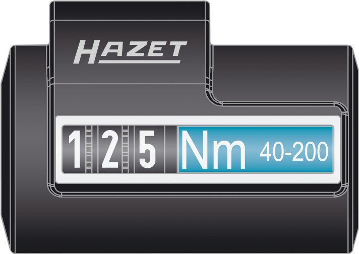 HAZET Drehmomentschlüssel 20-120 Nm 4% Massiv 12,5mm 1/2 Zoll 5121-2CLT 4 HAZET Drehmomentschlüssel 20-120 Nm 4% Massiv 12,5mm 1/2 Zoll 5121-2CLT – Bild 2