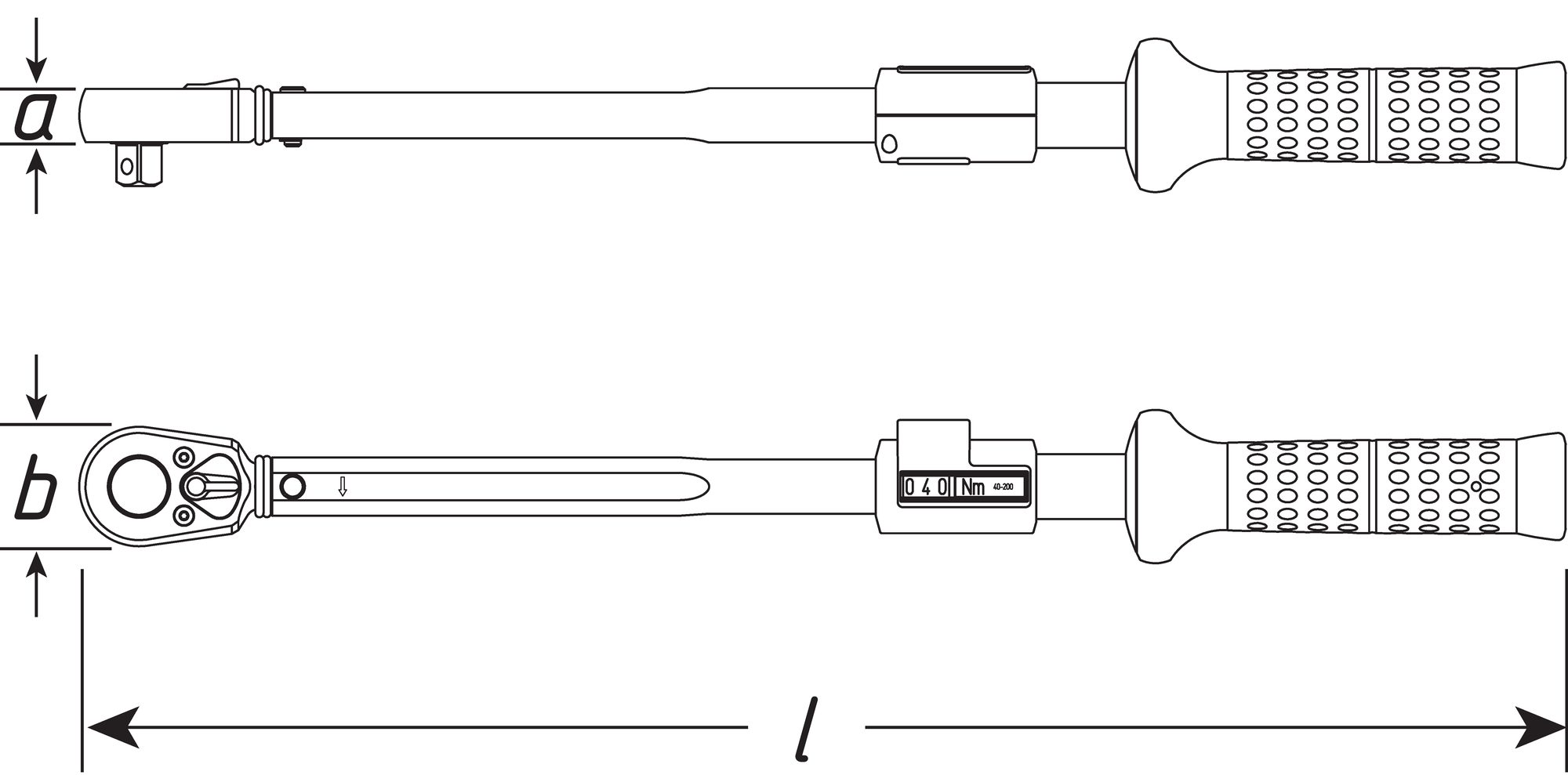 HAZET Drehmomentschlüssel 60-320 Nm 4% Massiv 12,5mm 1/2 Zoll 5123-2CLT 8 HAZET Drehmomentschlüssel 60-320 Nm 4% Massiv 12,5mm 1/2 Zoll 5123-2CLT – Bild 6