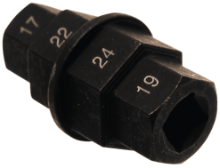 BGS Motorrad-Spezial-Einsatz | 10 Mm (3/8") | 17 - 19 - 22 - 24 Mm – 5058 -Heimwerkzeug Geschäft 5058