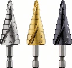 Bosch Stufenbohrer HSS-TiN 4 - 20 Mm 1/4" 70,5 Mm 9 Stufen 2608587433 -Heimwerkzeug Geschäft 533402244533d2dcf6238a