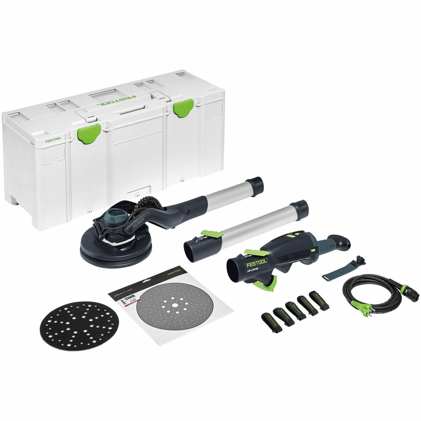Festool Langhalsschleifer LHS 2 225 EQI-Plus PLANEX 575990 Incl. LED-Lichtring 3 Festool Langhalsschleifer LHS 2 225 EQI-Plus PLANEX 575990 Incl. LED-Lichtring