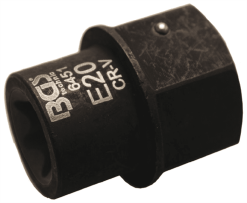 BGS Bremssattel-Einsatz | E-Profil (für Torx) | Für MAN TGA | Antrieb Außensechskant 30 Mm | SW E20 – 6451