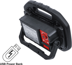 BGS COB-LED-Arbeits-Strahler | 40W | Mit Integrierten Lautsprechern – 85332 -Heimwerkzeug Geschäft 85332 005