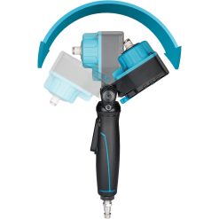 HAZET Twin Turbo Schlagschrauber Abgewinkelt 550 Nm 12,5mm 1/2 Zoll 9012ATT -Heimwerkzeug Geschäft 9012att detail neigung120grad