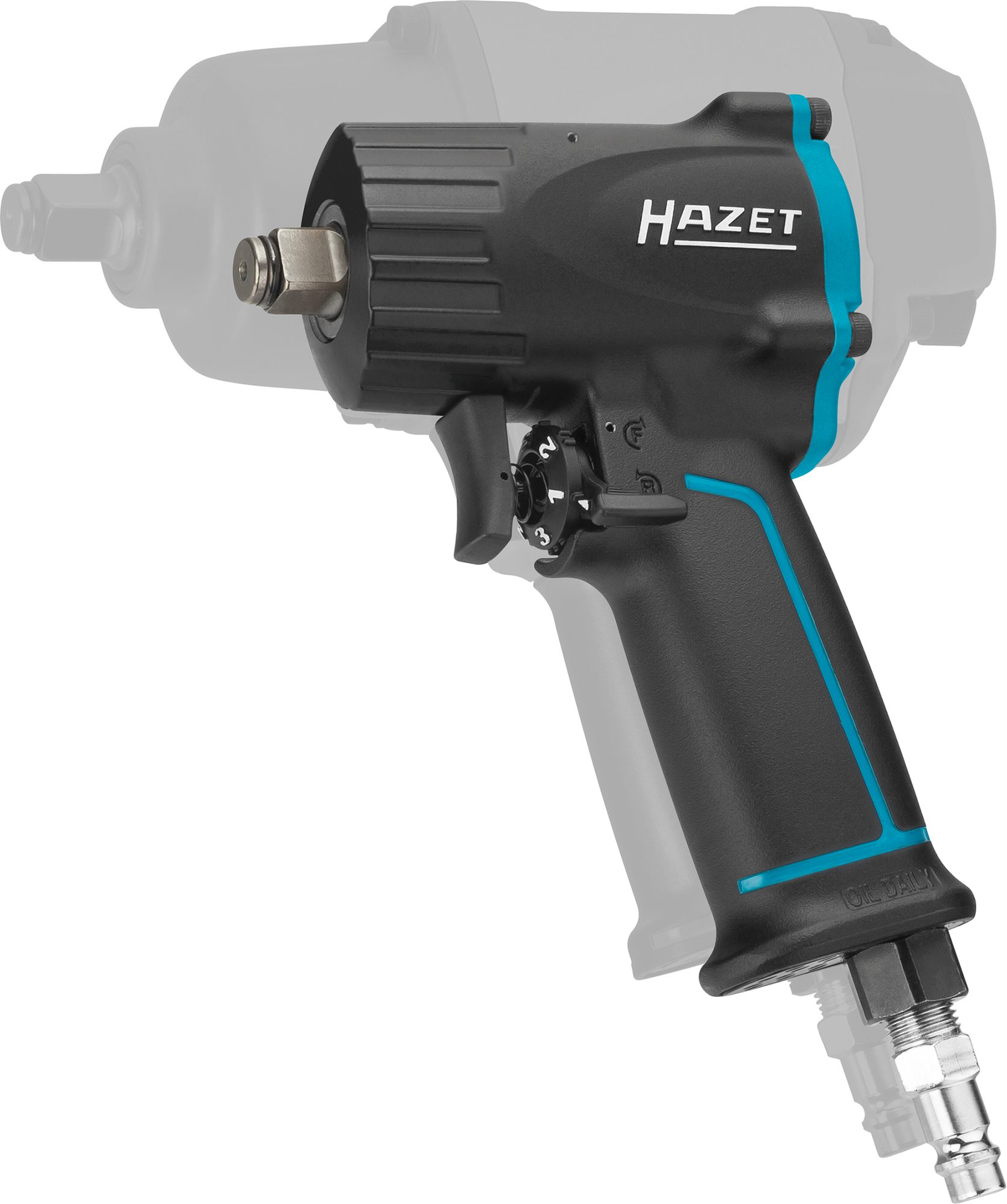 HAZET Schlagschrauber Extra Kurz 1100 Nm 12,5mm 1/2 Zoll Jumbo Hammer-Schlagwerk 9012M 8 HAZET Schlagschrauber Extra Kurz 1100 Nm 12,5mm 1/2 Zoll Jumbo Hammer-Schlagwerk 9012M – Bild 6