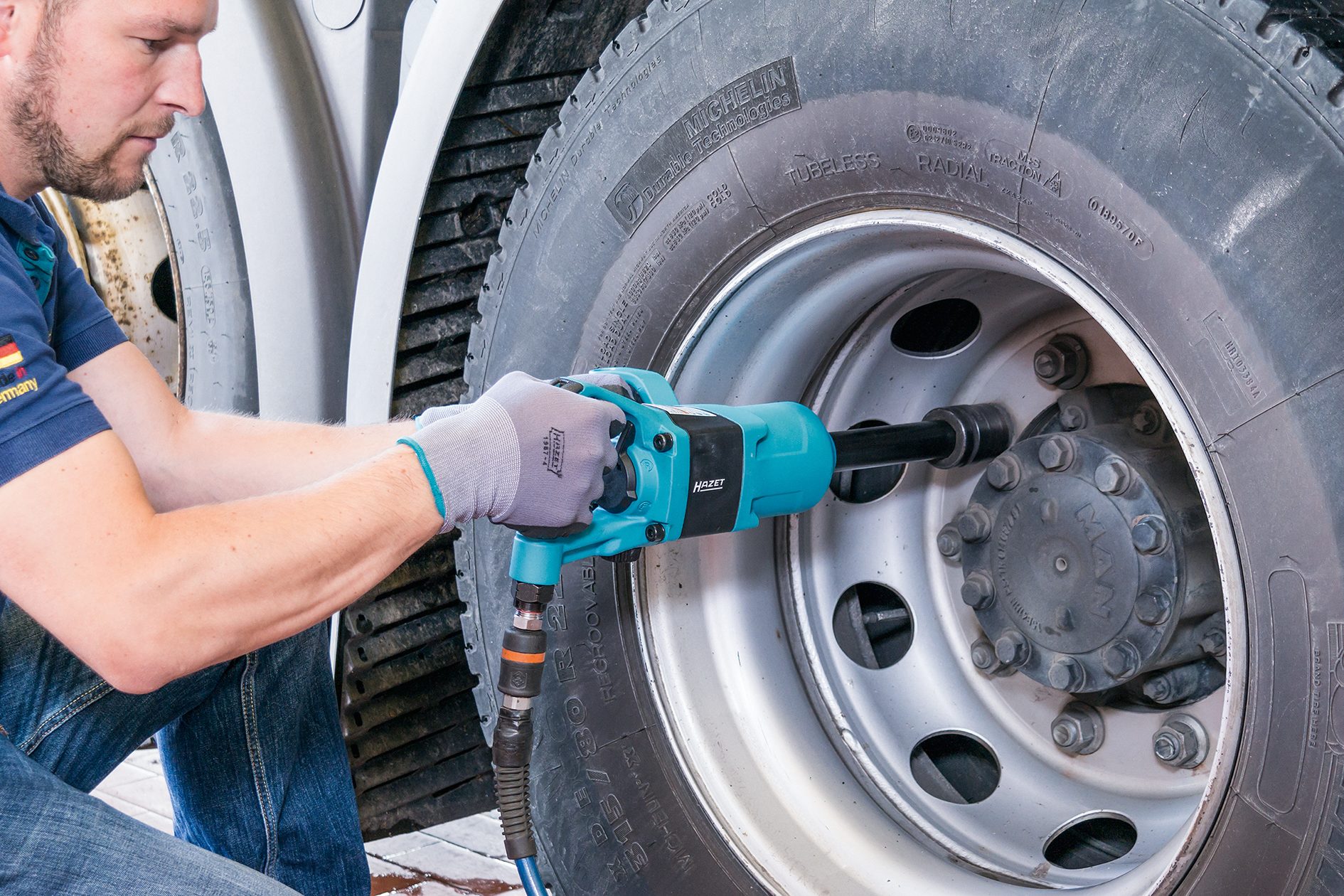 HAZET Schlagschrauber 2712 Nm 25mm 1 Zoll Hochleistungs-Doppelhammer-Schlagwerk 9014MG-2 6 HAZET Schlagschrauber 2712 Nm 25mm 1 Zoll Hochleistungs-Doppelhammer-Schlagwerk 9014MG-2 – Bild 4