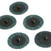 HAZET 5x ROLOC Schleifvlies Scheiben 50mm Korn 300 Blau Vliesscheiben -Heimwerkzeug Geschäft 9033 11 0300 5 gb