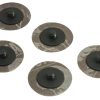 HAZET 5x ROLOC Schleifpads Fieberscheiben 50mm Korn 120 -Heimwerkzeug Geschäft 9033 11 S060 2