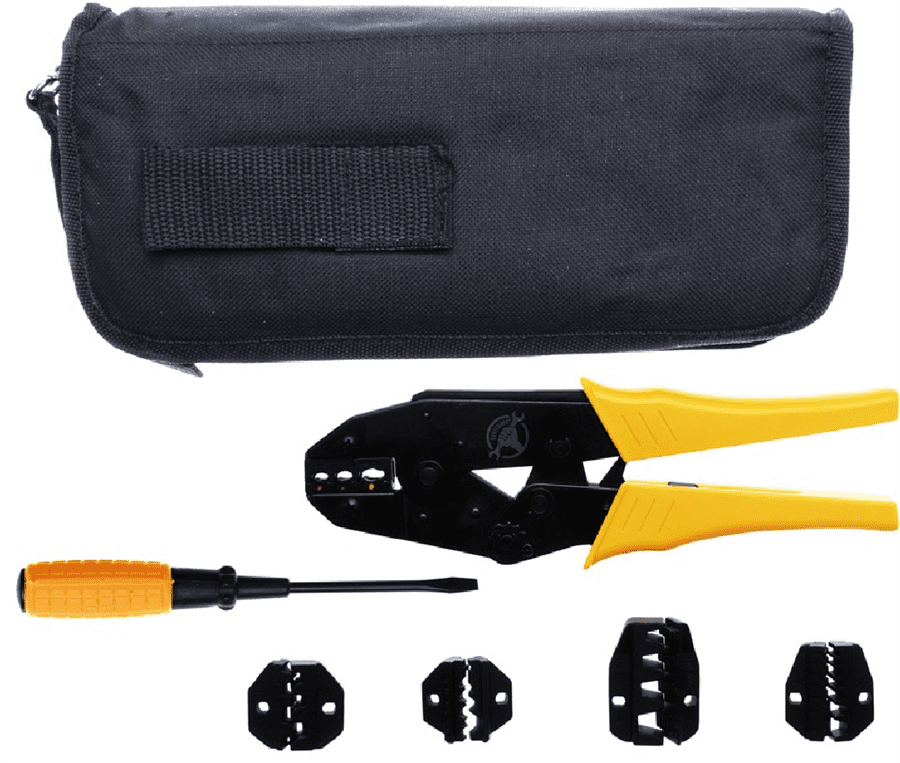 BGS DIY Crimpzangen-Satz Mit 5 Backenpaaren | 7-tlg. – 9070 3 BGS DIY Crimpzangen-Satz Mit 5 Backenpaaren | 7-tlg. – 9070